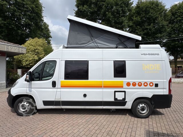 Wohnwagen/Wohnmobil 2023 Fiat Ducato Weinsberg Carabus | Manuale | Tetto a Soffietto
