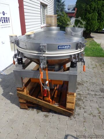 1200 mm Stainless Steel Vibrating Screen Allgaier Process Technology ALLGAIER WERKE D1200
