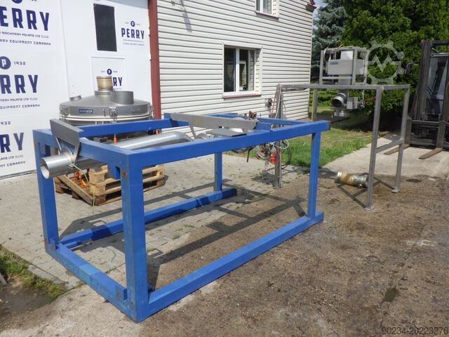 1200 mm Stainless Steel Vibrating Screen Allgaier Process Technology ALLGAIER WERKE D1200