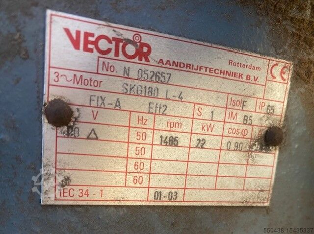 Zellradschleuse VECTOR Aandrijftechniek B.V. 