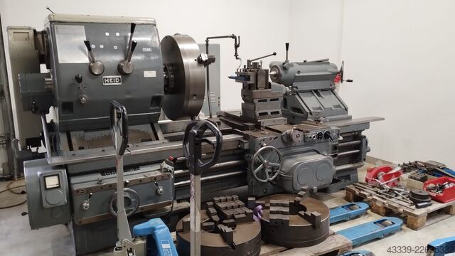 Leit-/Zugspindeldrehmaschine HEID VK56