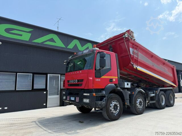 Wechselfahrgestell LKW Iveco Trakker 410T45 Wechsel BETON+KIPPER 40T