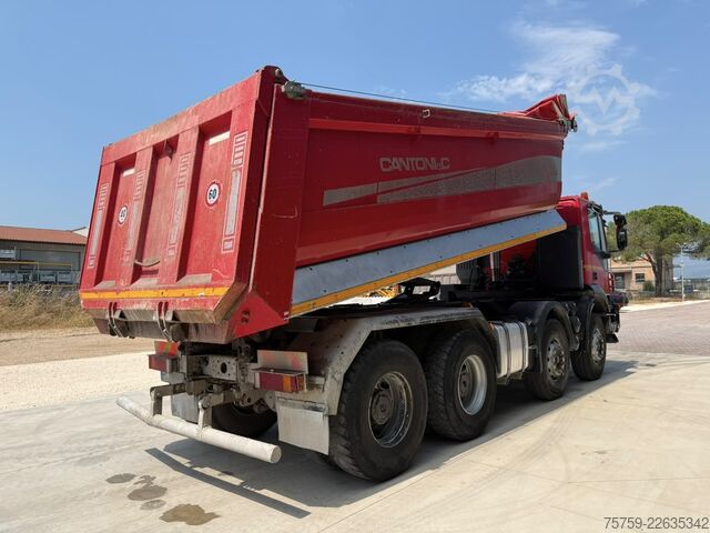 Wechselfahrgestell LKW Iveco Trakker 410T45 Wechsel BETON+KIPPER 40T