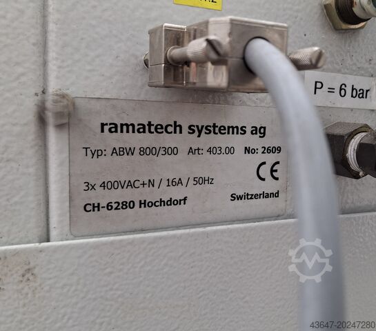 Kabelabrollmaschine, Kabelaufwickler Ramatech ABW 800/300