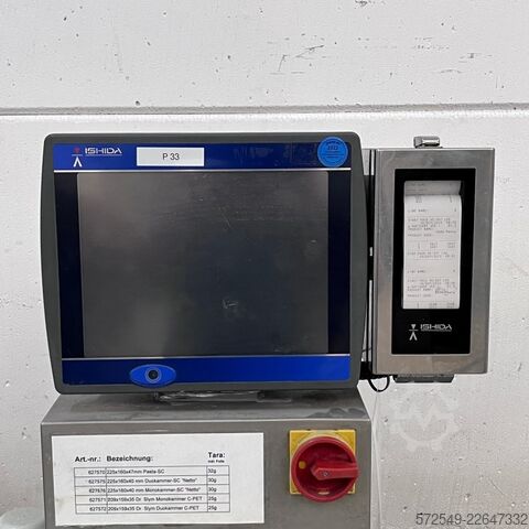 Kontrollwaage mit Metalldetektor Ishida DACS W 030 SB WP I N CTS