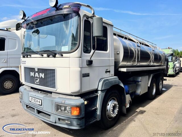 Tanker MAN 26.403 Manuel, Retarder, Reduction axle, 14250 ...
