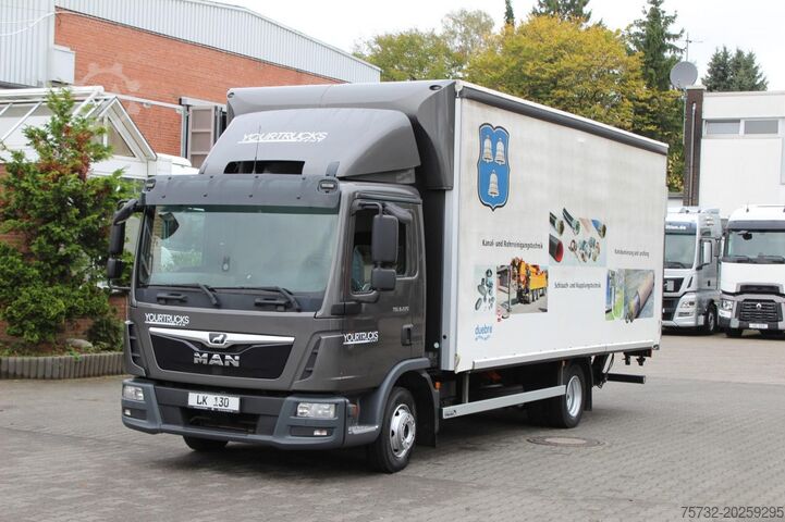 Curtain sider van MAN TGL 8.220   Plane   AHK   6,1 m   Luft   Klima