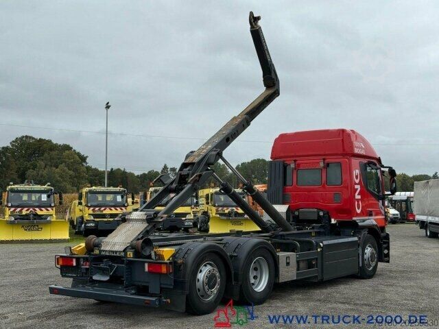 Abrollkipper Iveco Stralis AT260 CNG Erdgas 6x2 Meiller RS2165 FB
