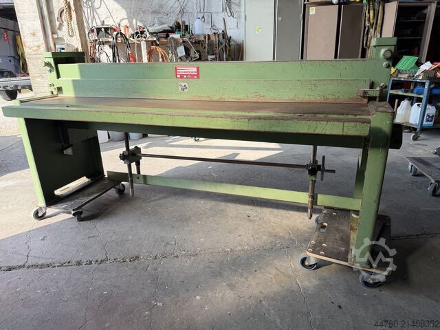 Swivel bending machine and guillotine shears Schröder TS & AK
