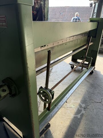 Swivel bending machine and guillotine shears Schröder TS & AK