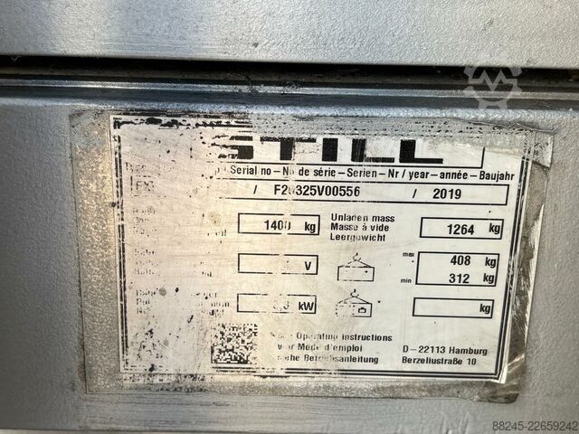 VS-23030 Elektrischer Triplex-Hochhubwagen Still EXV-SF 14 Li-Ion STILL EXV-SF 14