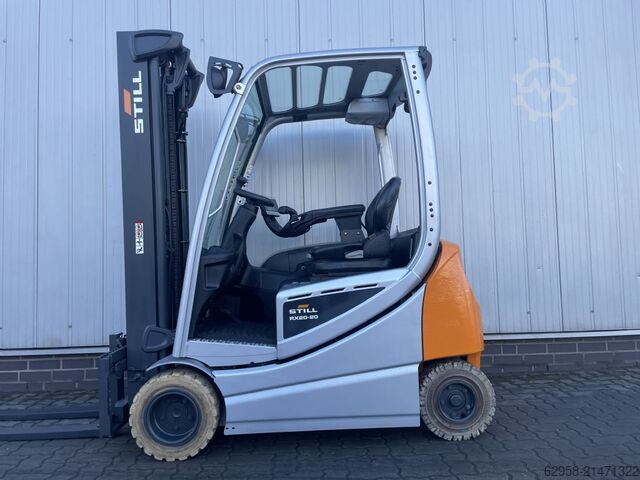 Electric 4-wheel forklift Still RX20-20P | Battery 2022 | Only 823 hours