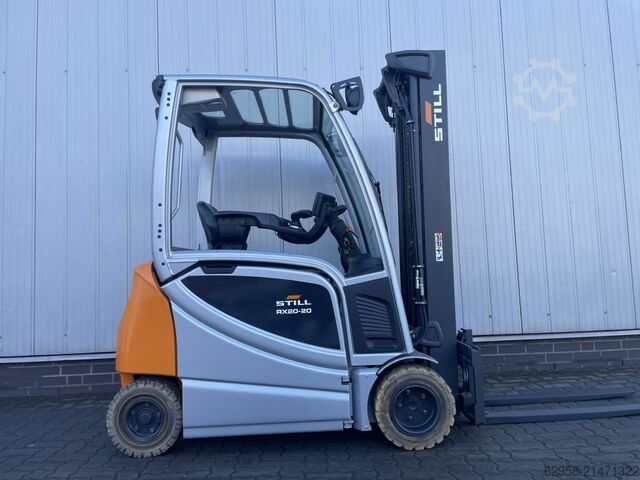 Electric 4-wheel forklift Still RX20-20P | Battery 2022 | Only 823 hours