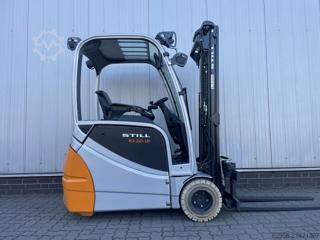 Electric 3-wheel forklift Still RX20-18