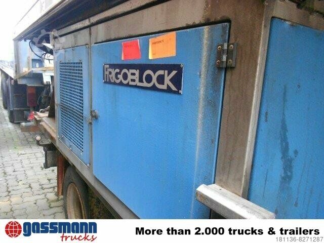 Box truck Ackermann-Frühauf Kühlaufbau Unterflur-Aggregat