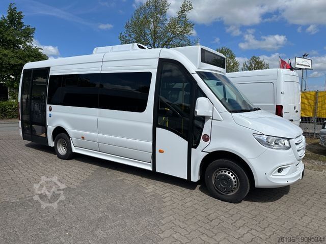 City bus MERCEDES-BENZ Sprinter 15+27 Linienbus Niederflur Rollstuhl