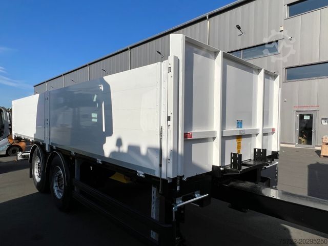 Anhänger mit offener Pritsche PAVIC TBPA18-66E TANDEM BAUSTOFF ANHÄNGER