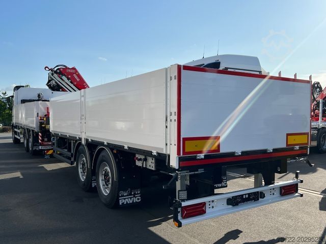 AnhĂ€nger mit offener Pritsche PAVIC TBPA18-66E TANDEM BAUSTOFF ANHĂNGER