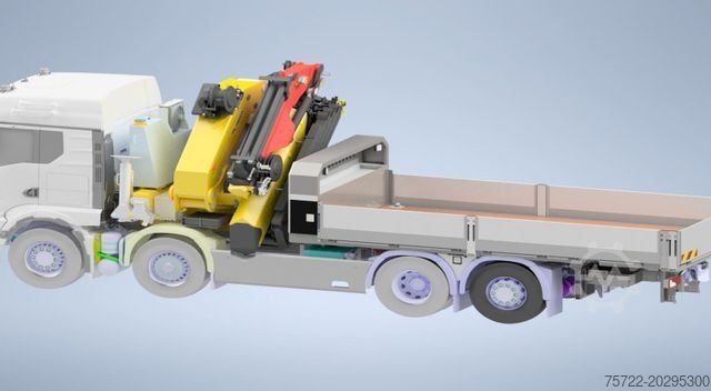 Autokran MAN TGS 35.540 8x2H-6 BL Pritsche Palfinger 92002-SH