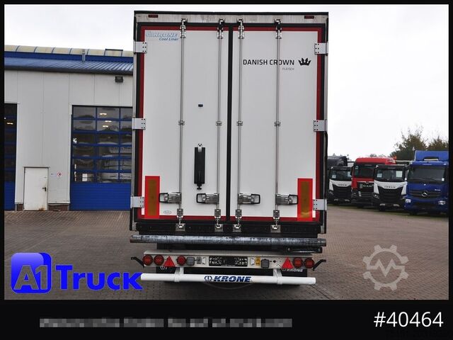 Reefer semitrailer KRONE SDR 27, Rohrbahnen SAF Carrier Vector 1950,