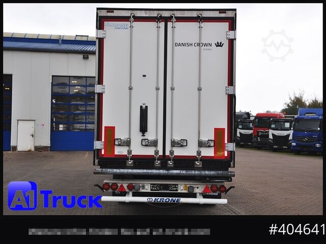 Semitrailer KRONE SDR 27, Rohrbahnen SAF Carrier Vector 1950,