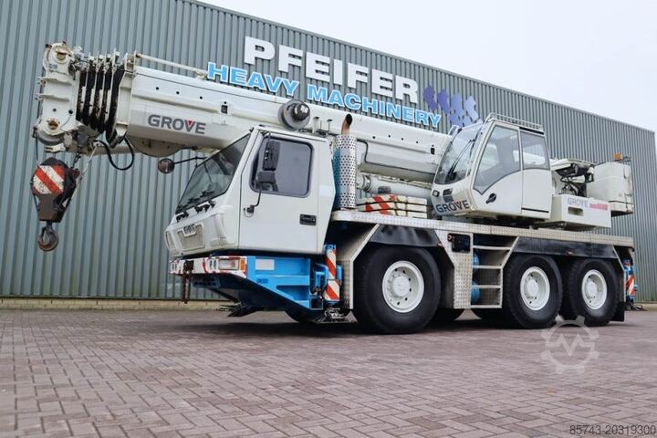 All-Terrain-Kran Grove GMK3055 Diesel, 6x6x6, 55t Capacity, 43m Main Boom