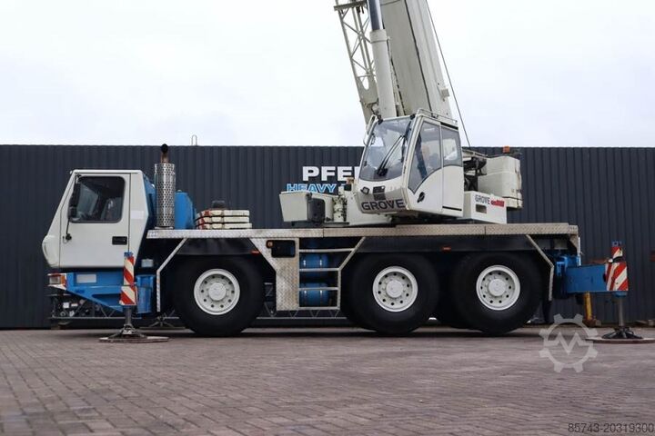 All-Terrain-Kran Grove GMK3055 Diesel, 6x6x6, 55t Capacity, 43m Main Boom