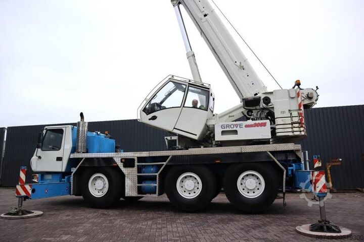 All-Terrain-Kran Grove GMK3055 Diesel, 6x6x6, 55t Capacity, 43m Main Boom