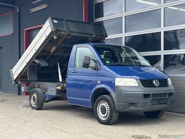 Transporter mit Kipper VOLKSWAGEN T5 2.5 TDI LANG 4Motion 4X4 AHK 3-Sitze