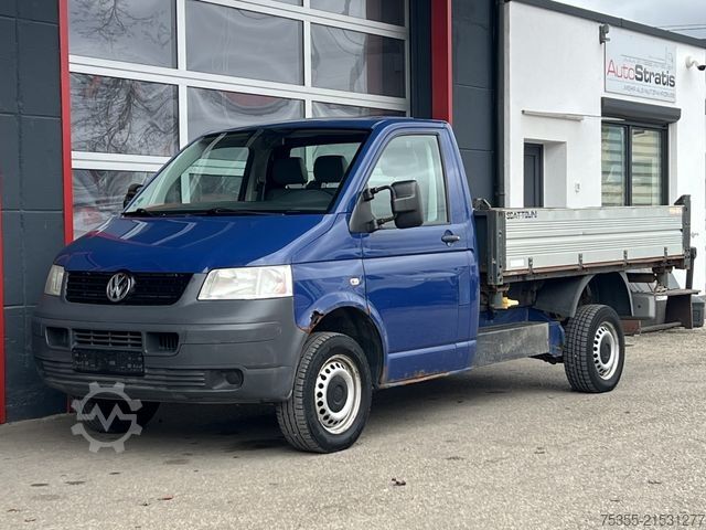 Transporter mit Kipper VOLKSWAGEN T5 2.5 TDI LANG 4Motion 4X4 AHK 3-Sitze