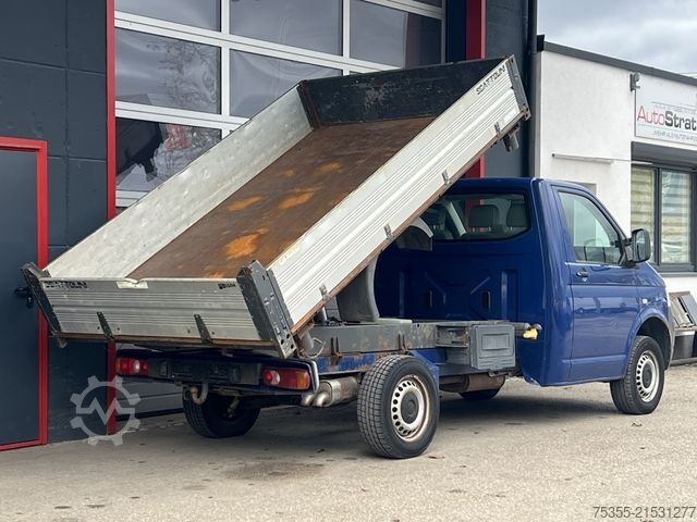 Transporter mit Kipper VOLKSWAGEN T5 2.5 TDI LANG 4Motion 4X4 AHK 3-Sitze