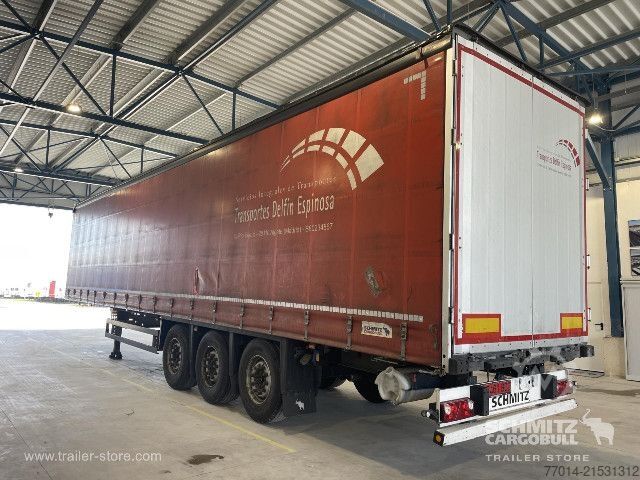 Auflieger mit Pritsche & Plane Schmitz Cargobull Curtainsider Standard