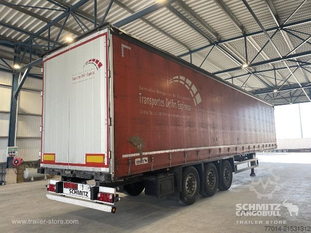 Auflieger mit Pritsche & Plane Schmitz Cargobull Curtainsider Standard