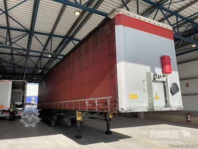 Auflieger mit Pritsche & Plane Schmitz Cargobull Curtainsider Standard