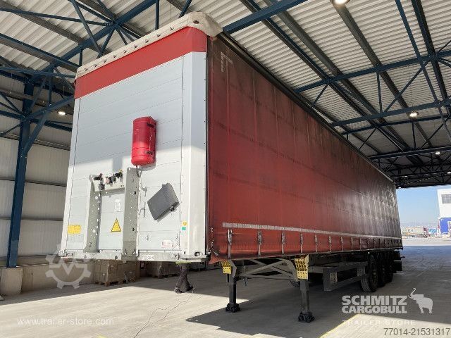Auflieger mit Pritsche & Plane Schmitz Cargobull Curtainsider Standard