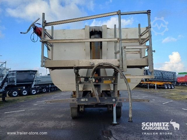 Kipper Auflieger Schmitz Cargobull Tipper Steel half pipe body
