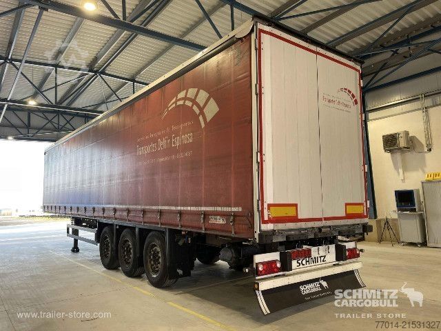 Auflieger mit Pritsche & Plane Schmitz Cargobull Curtainsider Standard