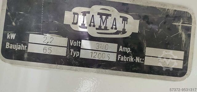Cylinder Roller Die Cutter Diamat 1200S