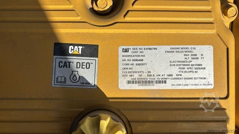 Crawler excavator CAT 374