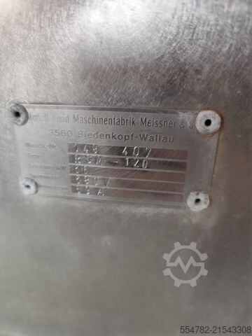 Fleischverarbeitungsmaschine MEISSNER RSM120