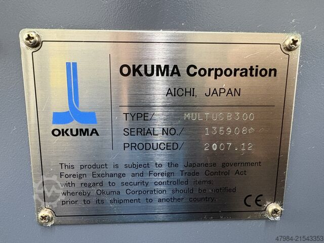CNC-Dreh- und Fräszentrum OKUMA MULTUS B 300