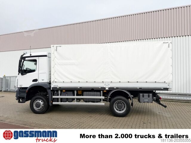 LKW mit Pritsche (offen) Mercedes-Benz Arocs 1827 A 4x4, Ex-Bundeswehr!