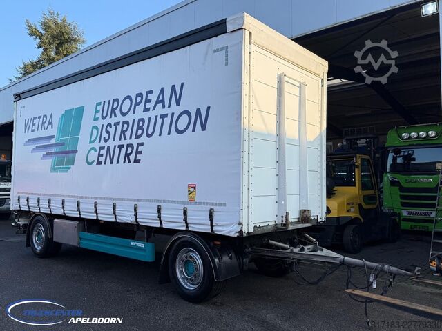 Curtain sided Web Trailer PRASQ 18 SYS BPW assen, Galvaniseerd