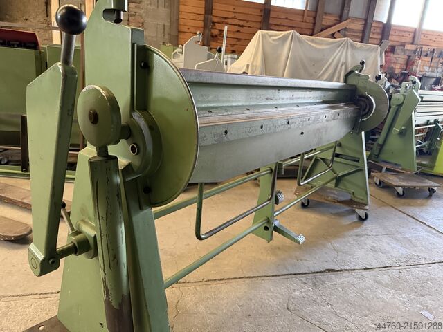 Schwenkbiegemaschine und Tafelschere Schechtl HT & KS