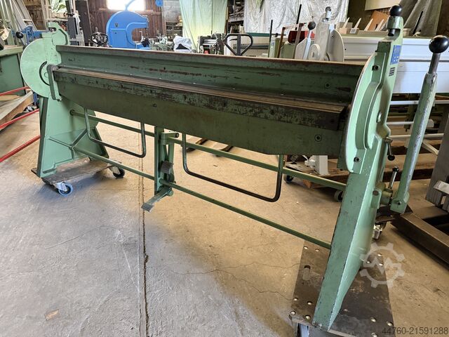 Schwenkbiegemaschine und Tafelschere Schechtl HT & KS