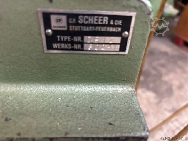 Dowel boring machine Scheer DB12