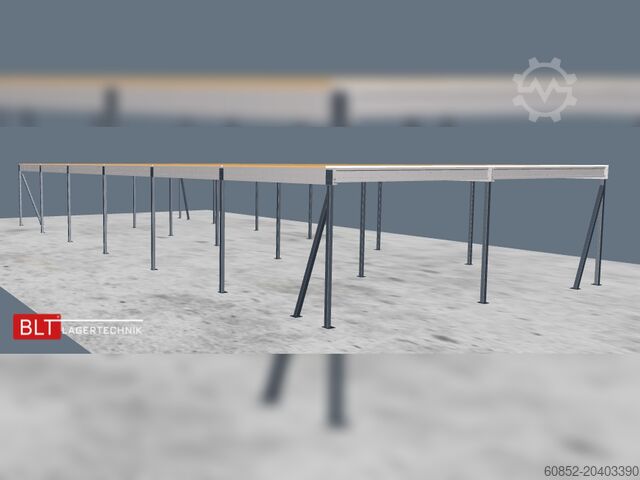 Lagerbühne 10x25m Lagerbühne , Belastung : 500kg/qm Unterkante: 3,0m , ca. 250qm Systembühne