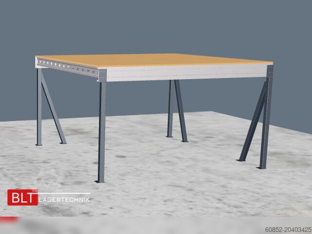 Lagerbühne 5x5m Lagerbühne , Belastung : 500kg/qm Unterkante: 2,5m , ca. 25qm Systembühne