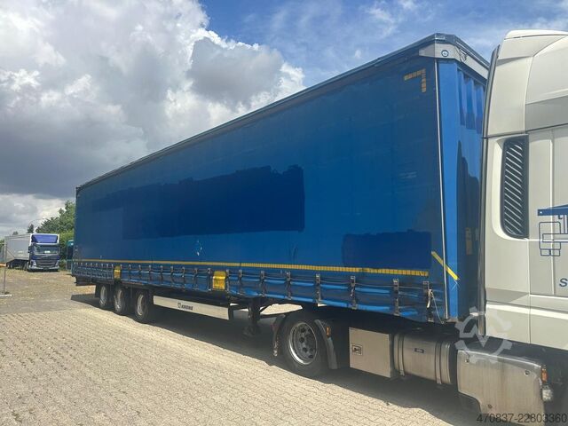 Open semitrailer with tarp KRONE SD Mega / TüV 11-26