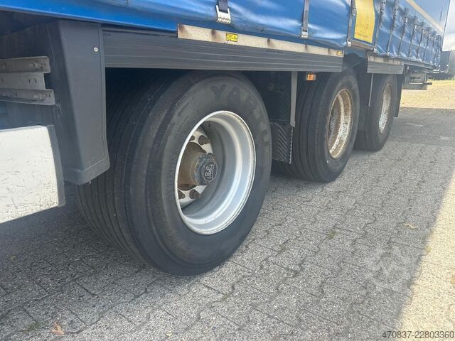 Open semitrailer with tarp KRONE SD Mega / TüV 11-26